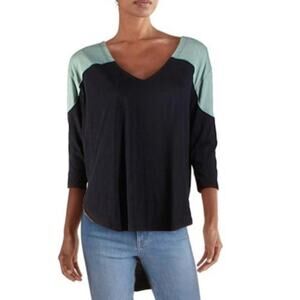 FREE PEOPLE BASEBALL TEE SIZE XS NEW WITH TAGS